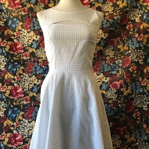 GUESS White Lace Dress Sz 10 Perfect Condition